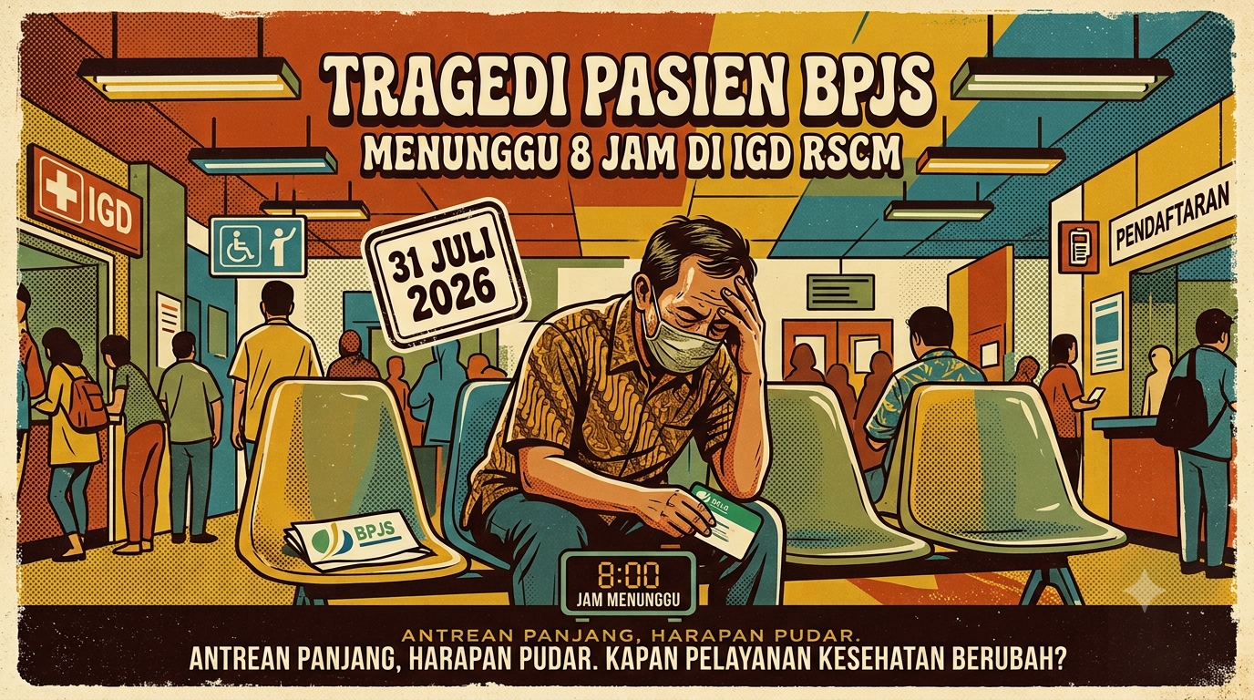 Opini: Menunggu 8 jam di IGD RSCM Dan Meninggal Dunia (2)